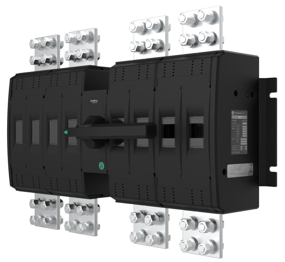 ВЫКЛ.-РАЗЪЕДИНИТЕЛЬ SYSTEMEPACT SD1250 4P 1250A РУКОЯТКА ФРОНТ. ЦЕНТР_РУКОЯТКА ЗАКАЗЫВАЕТСЯ ОТДЕЛЬНО фото