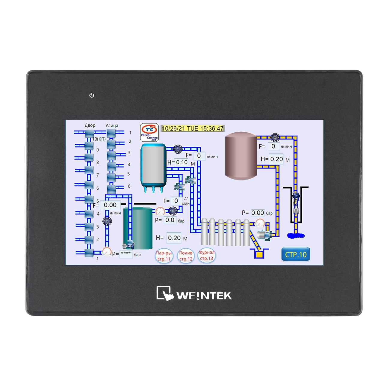 Панель оператора сенсорная Weintek cMT2078X фото