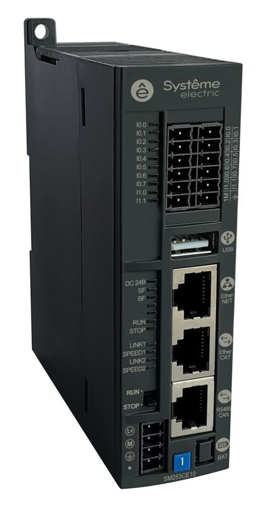 Контроллер, 10DI, 6HSI, 1 Ethernet, 1 EtherCAT, CANopen/RS485 Modbus OPCUAServer Codesys3.5SP18 фото
