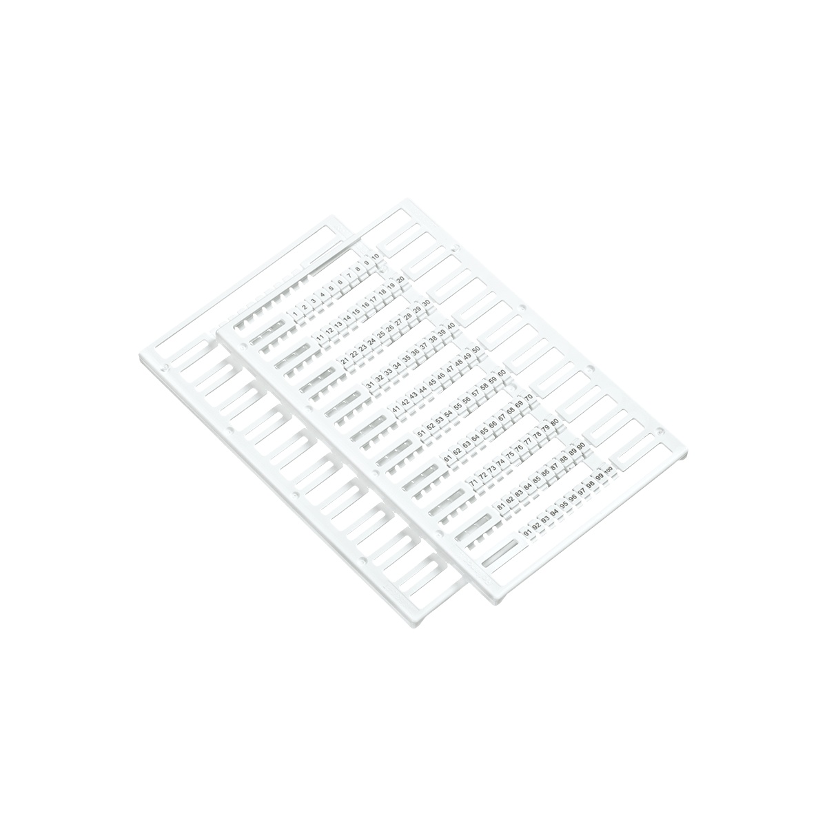 Маркировка клемм push-in 1.5 мм², боковая, 101-200 (уп. 100 шт.) фото