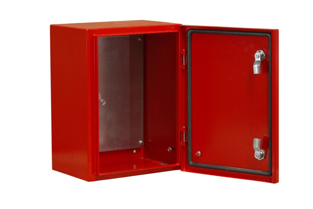 Корпус металлический ЩРНМ (ЩМП) IP55 250х200х150 RAL3020 фото