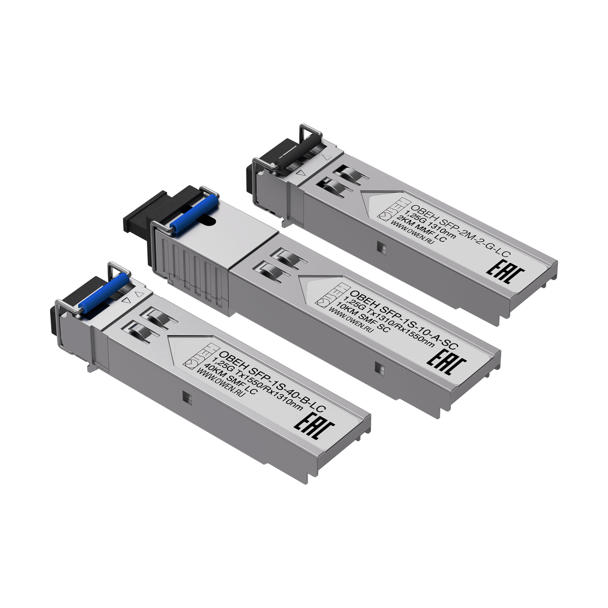 SFP-модули для высокоскоростной передачи данных на большие расстояния ОВЕН ОВЕН SFP-1S-3-B-LC фото