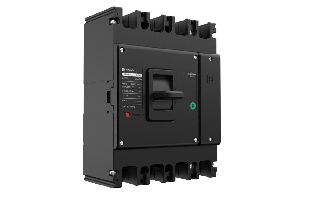 АВТОМАТИЧЕСКИЙ ВЫКЛЮЧАТЕЛЬ SYSTEMEPACT CCB DC630 3P50КА/3P20КА 4P TMD350 фото