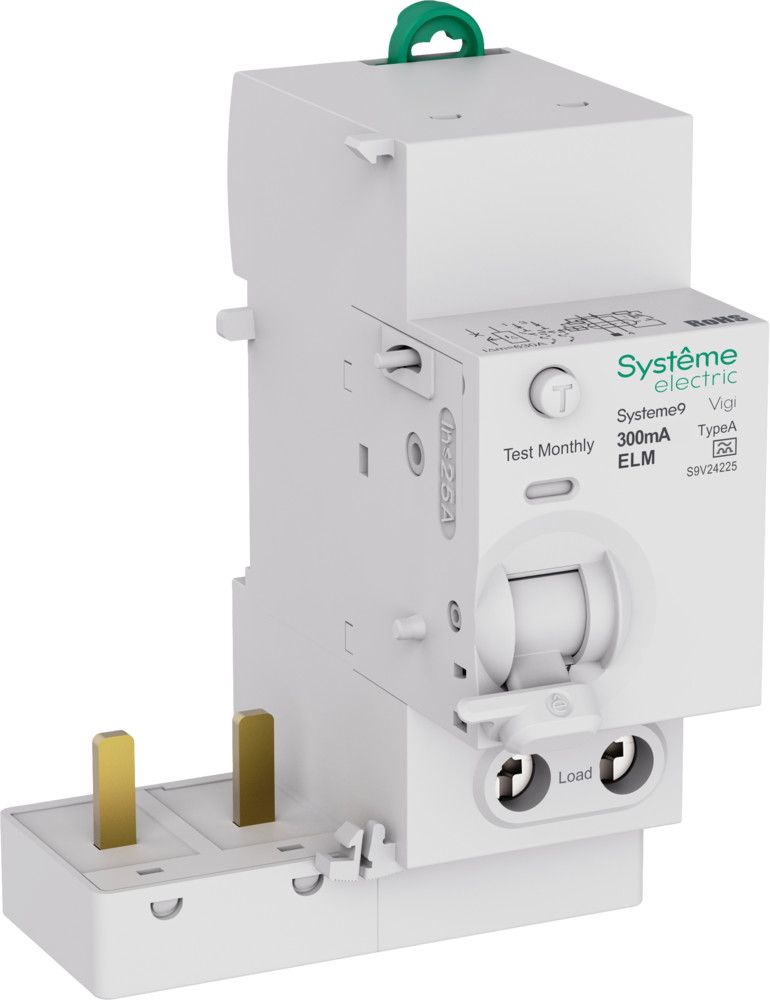 Systeme9 Блок диф. тока (БДТ) 25A 2P 300мА Тип-A 230В фото