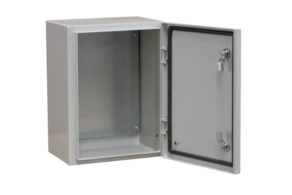 Корпус металлический ЩРНМ (ЩМП) IP55 300х250х200 RAL7035 фото