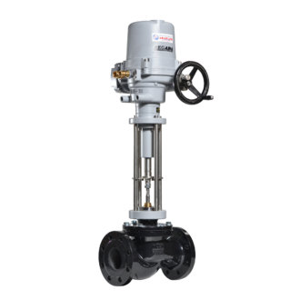 Клапан запорно-регулирующий (КЗР) Авангард 25ч945п Ду125 фото