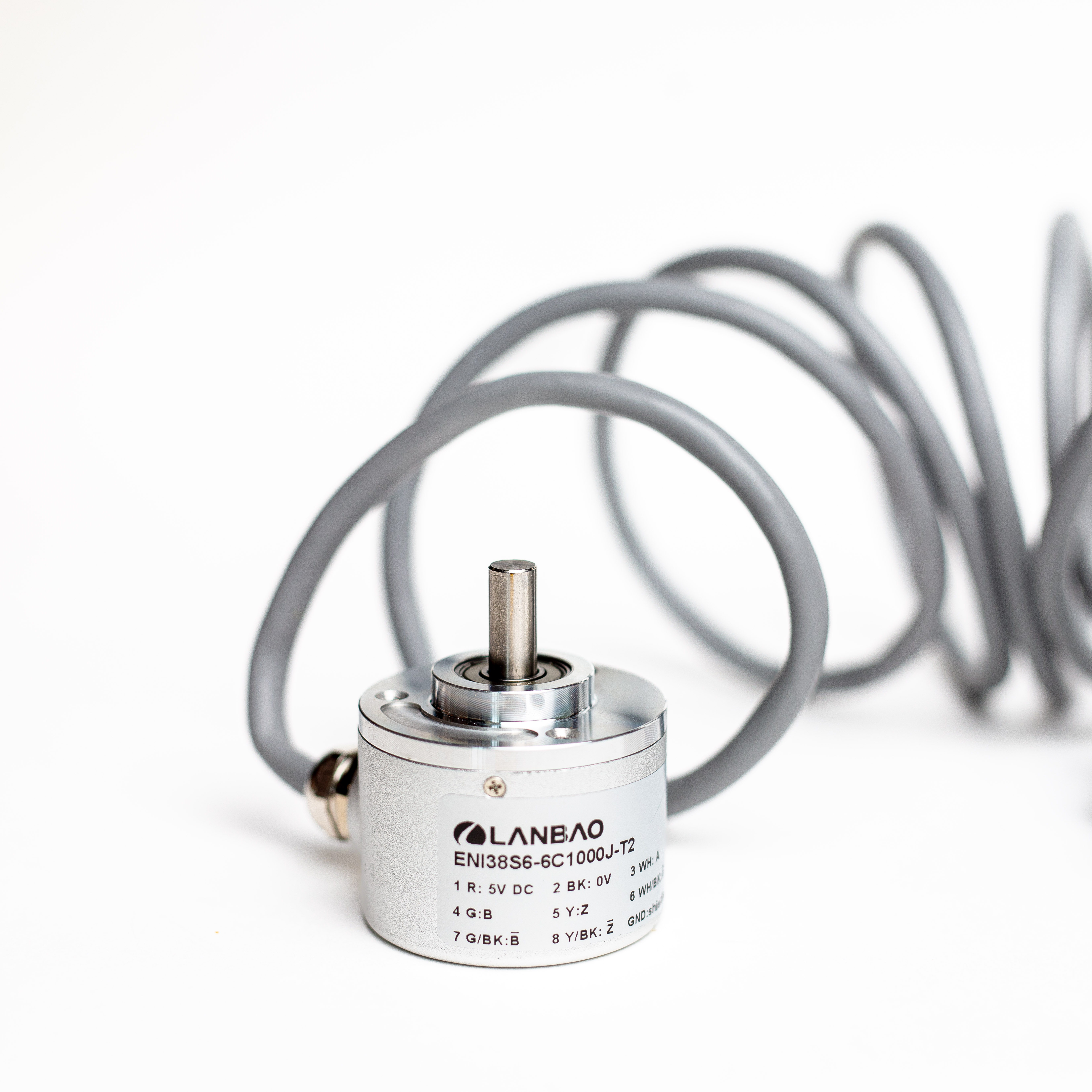 Инкрементальный энкодер LANBAO ENI38S6-6C4096J-T фото