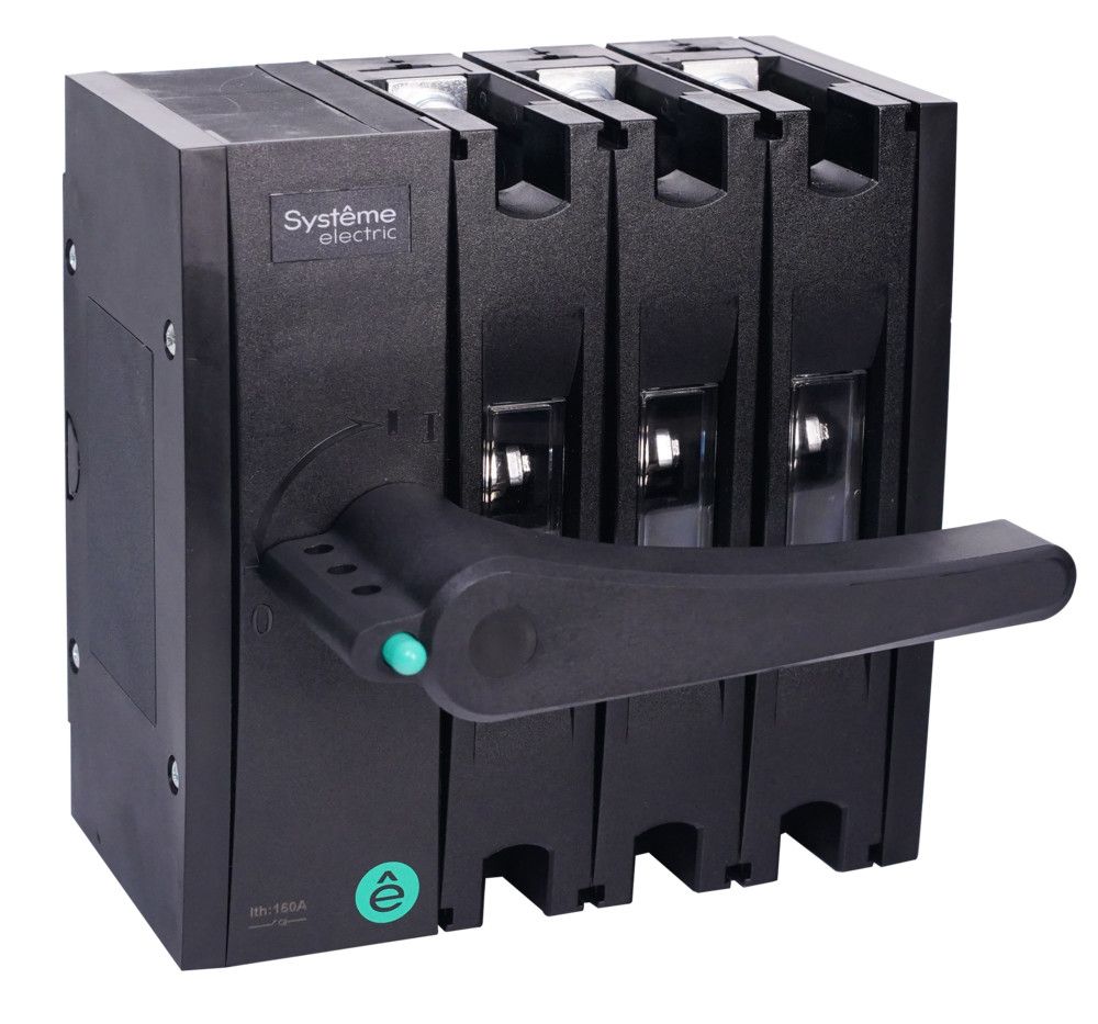 ВЫКЛ.-РАЗЪЕДИНИТЕЛЬ SYSTEMEPACT SD160 3P 63A РУКОЯТКА СЛЕВА ФРОНТ._РУКОЯТКА ЗАКАЗЫВАЕТСЯ ОТДЕЛЬНО фото