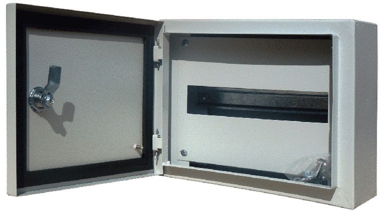 Корпус метал. 250х300х120 12 мод. IP54 ЩРН-12 фото