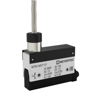 Выключатель концевой, IP54, стержень с диэлектриком Meyertec MTB4-MS7121 фото