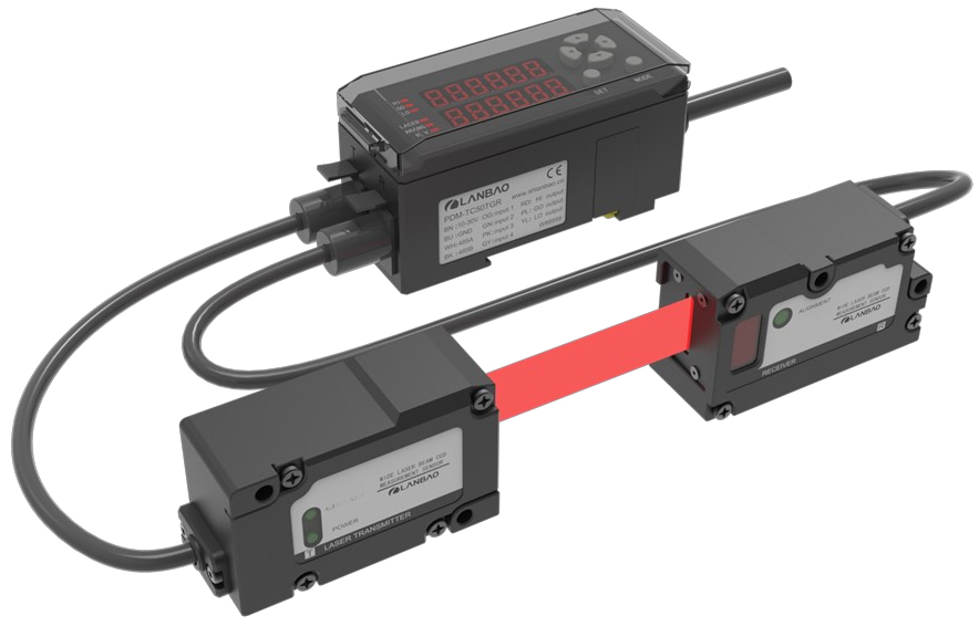 Датчик кромки и ширины LANBAO PDM-TC50TGR фото