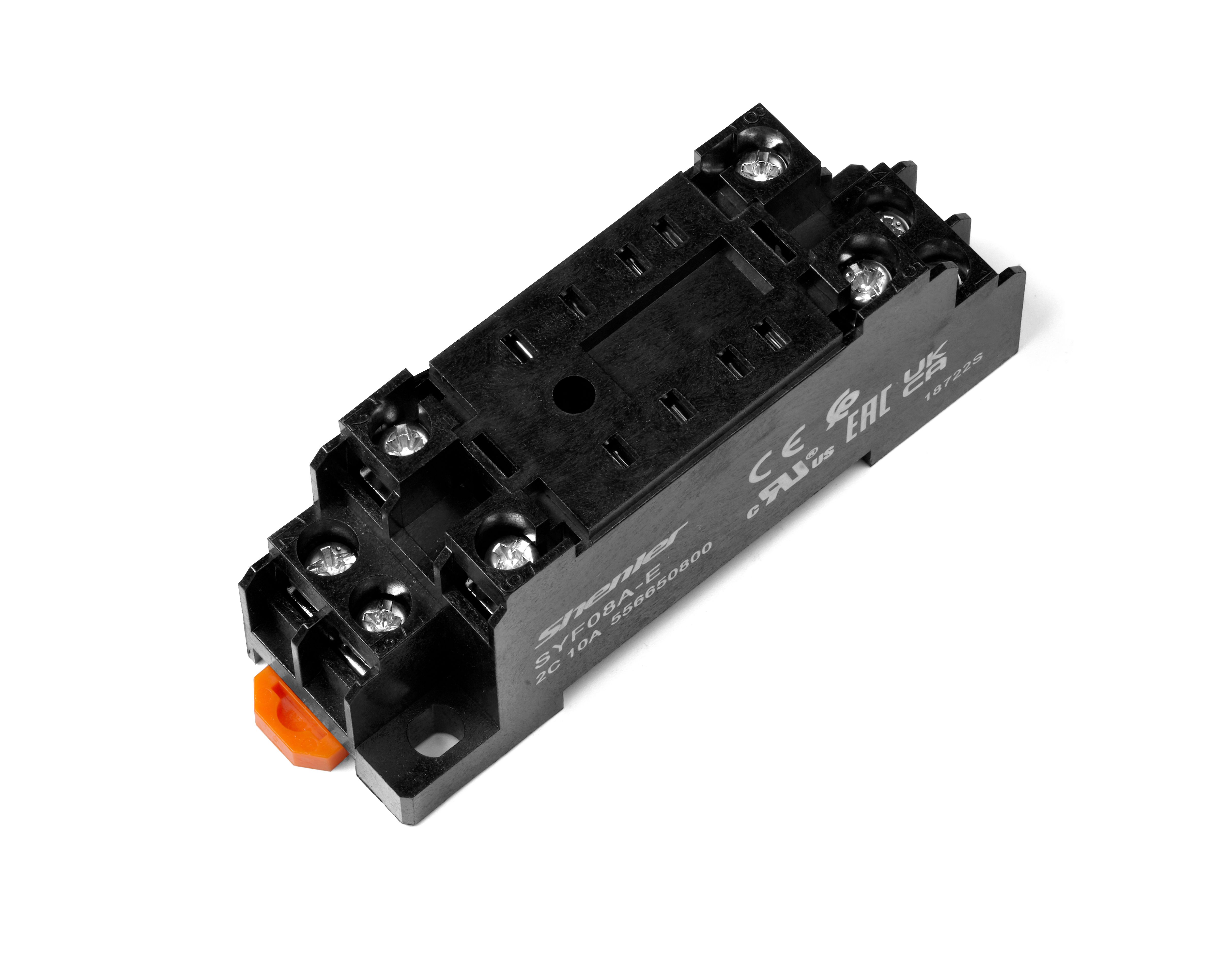 Розетка Shenler SYF08A-E 10A для реле RKE 2CO