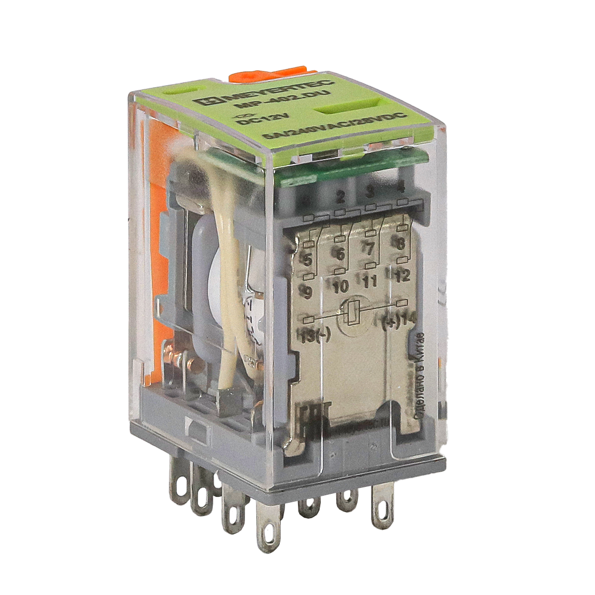 Промежуточные реле MEYERTEC серии MP (4-контактные) ОВЕН MP-403.DU фото