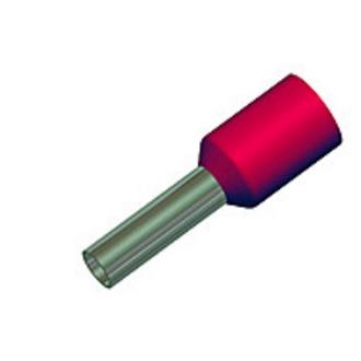 Наконечник штыревой втулочный изолированный (НШВИ) MeyerTec MTES-112 (уп. 100 шт.) фото