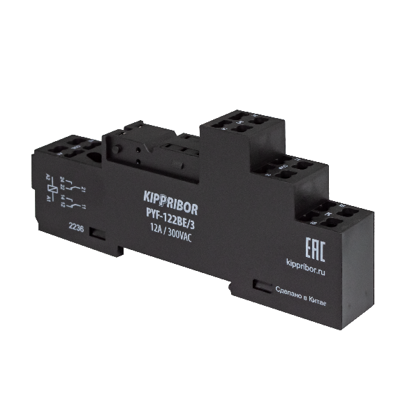 Колодка для реле KIPPRIBOR PYF-122BE/3 фото