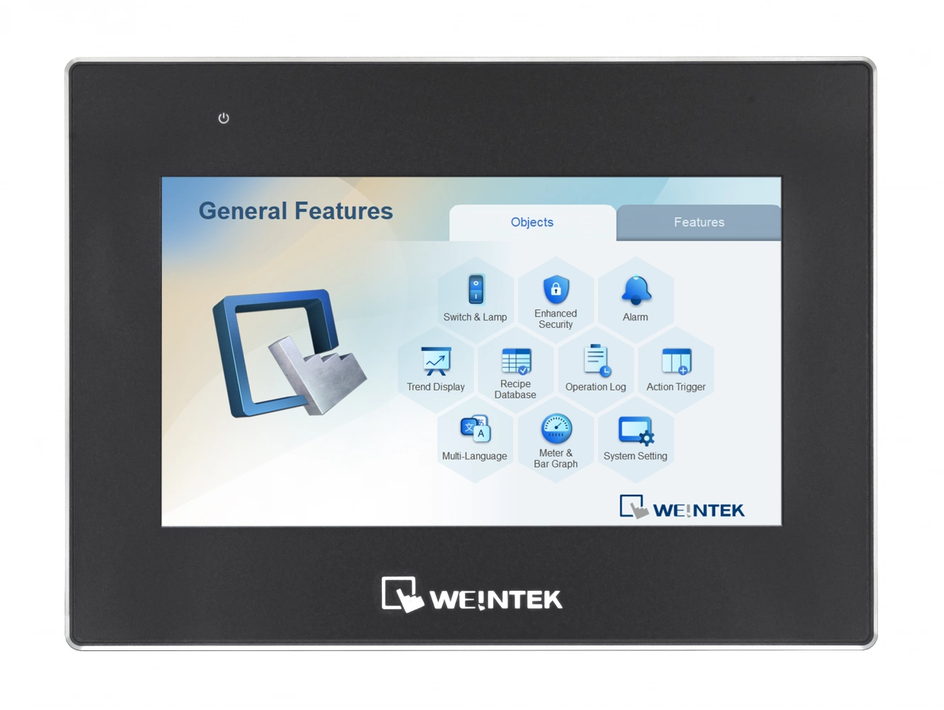 Панель оператора Weintek cMT3072XHT(L) - 7" фото