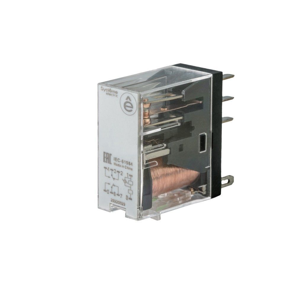 Реле 12A 1CO 110VAC LED фото