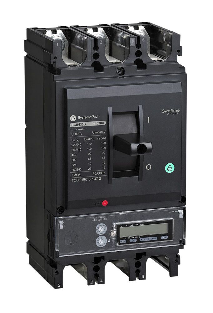 АВТ.ВЫКЛ SYSTEMEPACT CCB400 50KA 3P3D S5.3E 400A фото