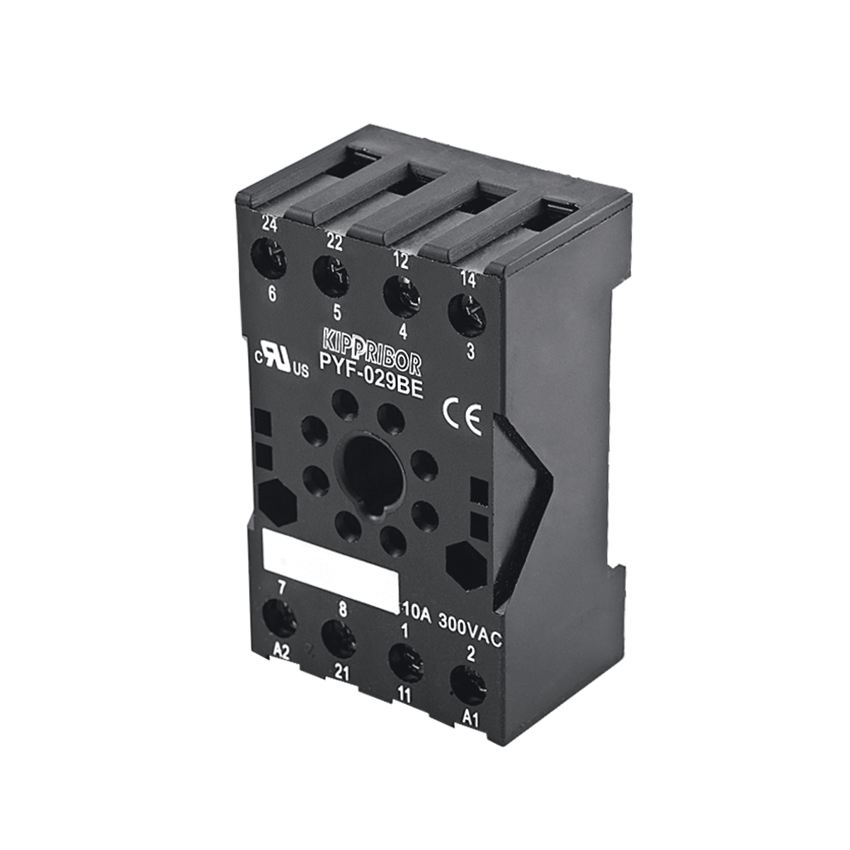 Монтажные колодки KIPPRIBOR PYF-029BE и PYF-039BE (для 2- и 3-контактных промежуточных реле серии RS) ОВЕН PYF-029BE фото