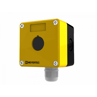 Корпус кнопочного поста, 1 место, желтый, IP54 Meyertec MTB2-PE1Y фото