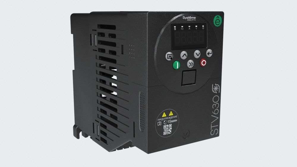 Преобразователь частоты Systeme Electric SystemeVar STV630 STV630U07M2 с LED-панелью фото