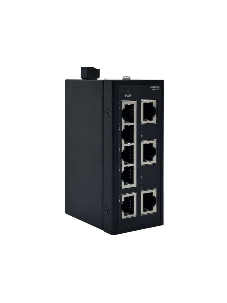 Неуправляемый промышленный коммутатор Ethernet, 8x10/100BaseT фото
