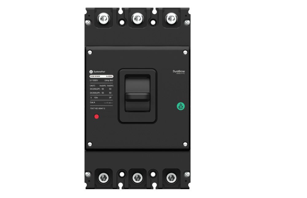 АВТОМАТИЧЕСКИЙ ВЫКЛЮЧАТЕЛЬ SYSTEMEPACT CCB DC630 2P50КА/3P50КА 3P TMD250 фото